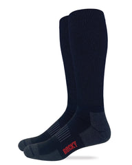 Rocky mens Ultra Dri tall boot socks with full cushion foot for all-day comfort