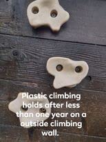 Rocky Mountain Climbing Gear kid-friendly holds, realistic rock-like feel ideal for scouts and home walls.