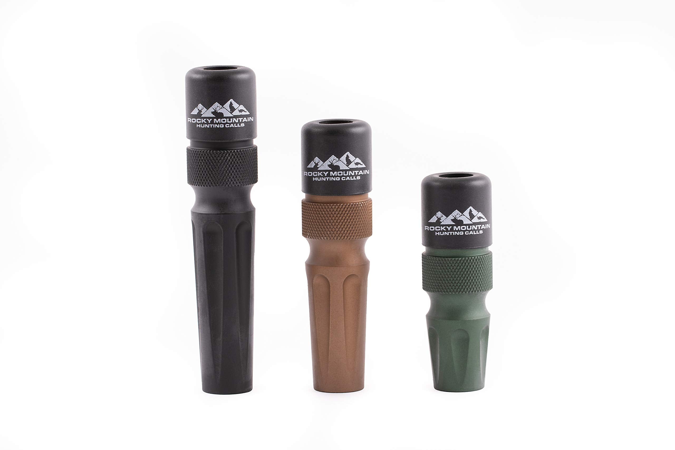 Rocky Mountain ATOMIC-13 Big Raspy call with lanyard for field use.