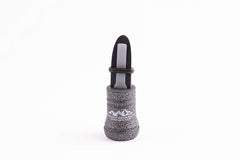 Rocky Mountain Heartbreaker M5-Atomic-13 cow call, side view, durable aluminum barrel for rugged hunting