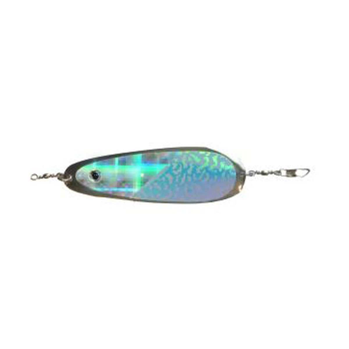 Rocky Mountain Radar Fusion Dodger 4.25 enhances lure visibility for better attraction
