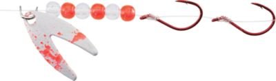 Rocky Mountain Radar Radical Glow Assassin Spinner with UV Flame Back for night fishing