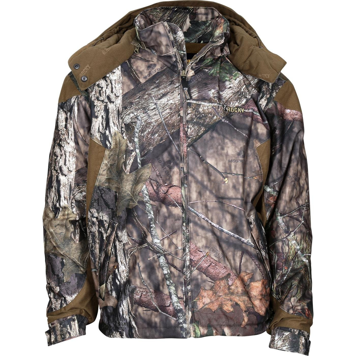 ROCKY ProHunter insulated parka with removable hood for adaptable protection