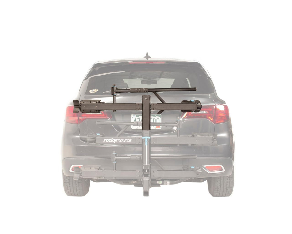 RockyMounts MonoRail Add-On 2-inch mount expands capacity to three bikes on compatible racks