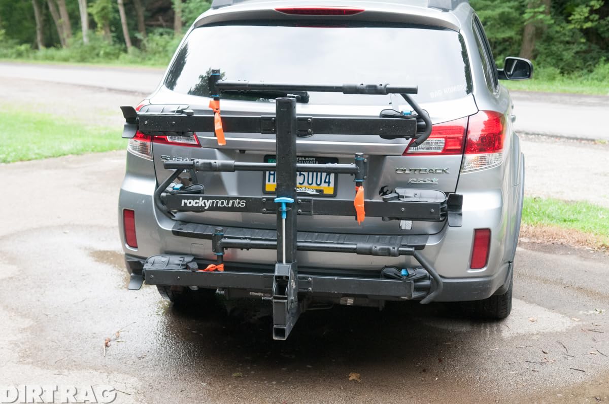 RockyMounts MonoRail Add-On expands capacity to three bikes with the MonoRail