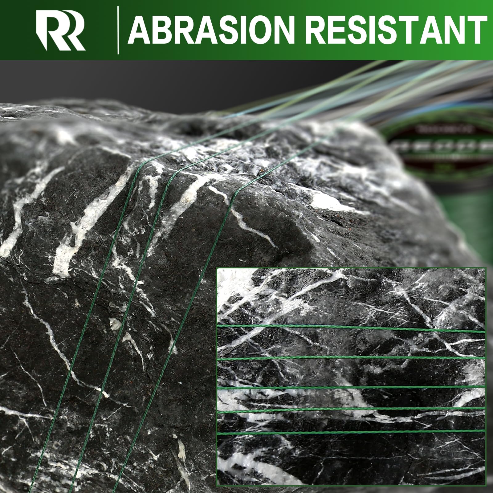 ROCRETA Geode line with SR-TP resin coating resists wear.