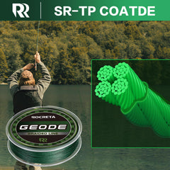 ROCRETA Geode line on scale demonstrates stronger-than-marked pulling strength.