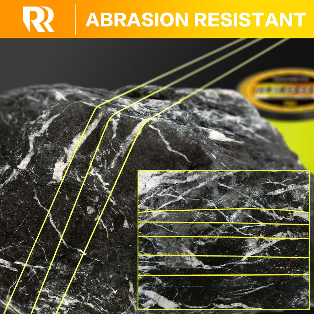 ROCRETA Geode line coating demonstrates abrasion resistance against debris