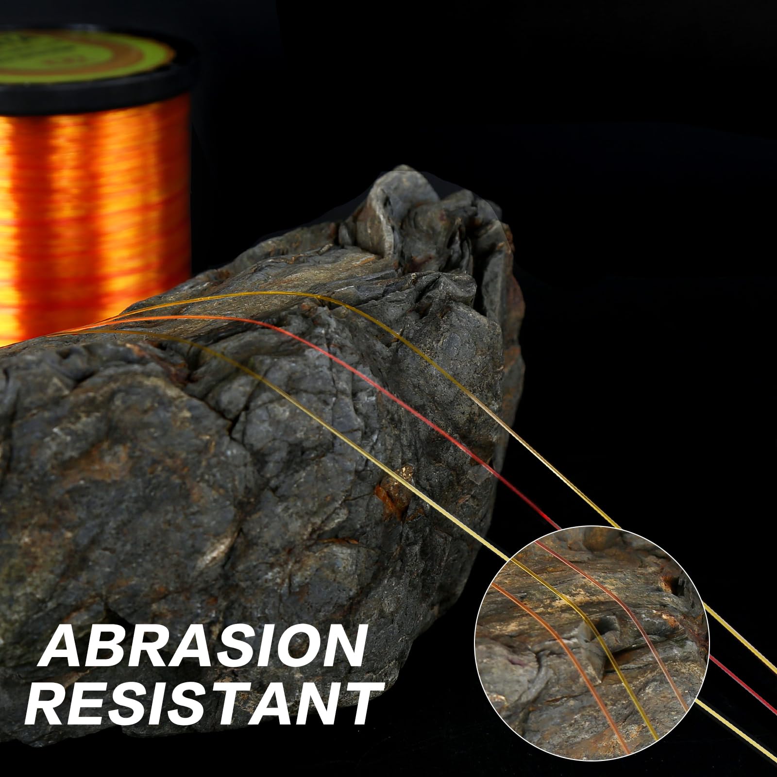 ROCRETA UANTA low-stretch performance enhances bite detection and hook sets.