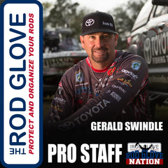 The Rod Glove XL Spinning uses tapered tips for snug protection.