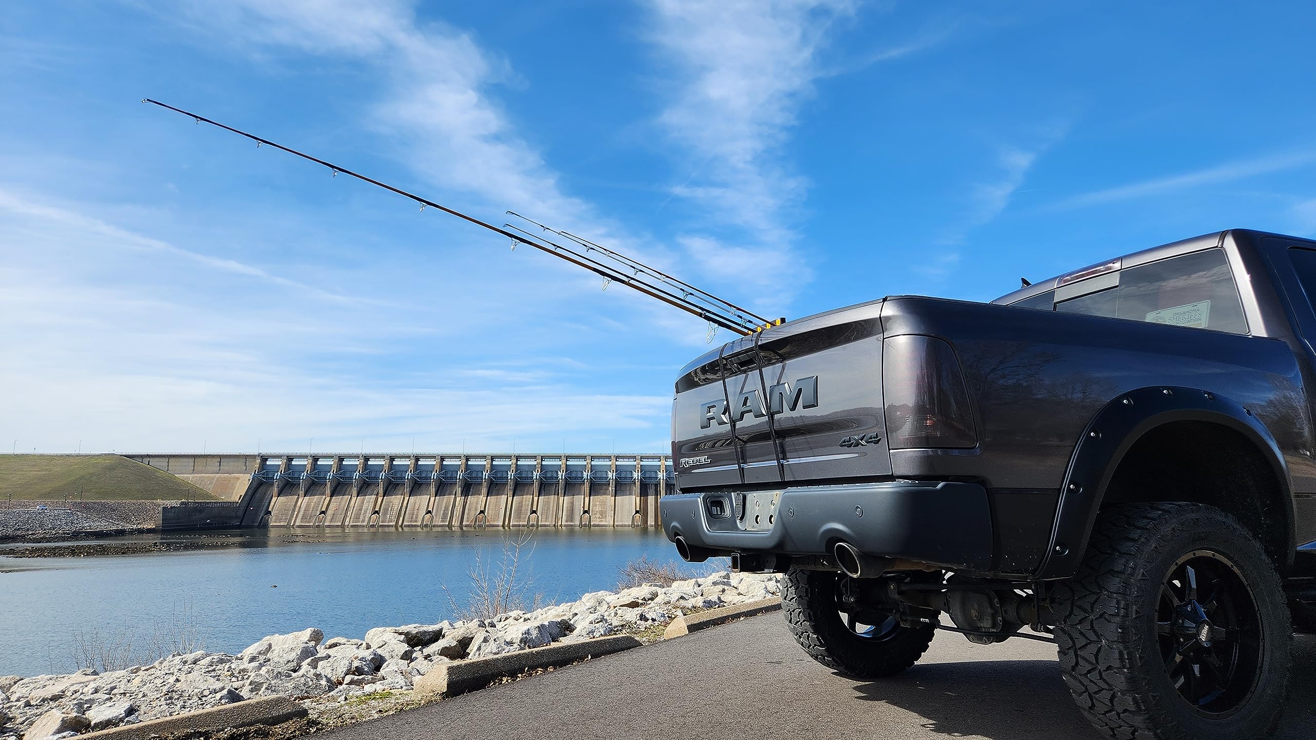 Sleek Rod Hauler design complementing rugged pickup aesthetics