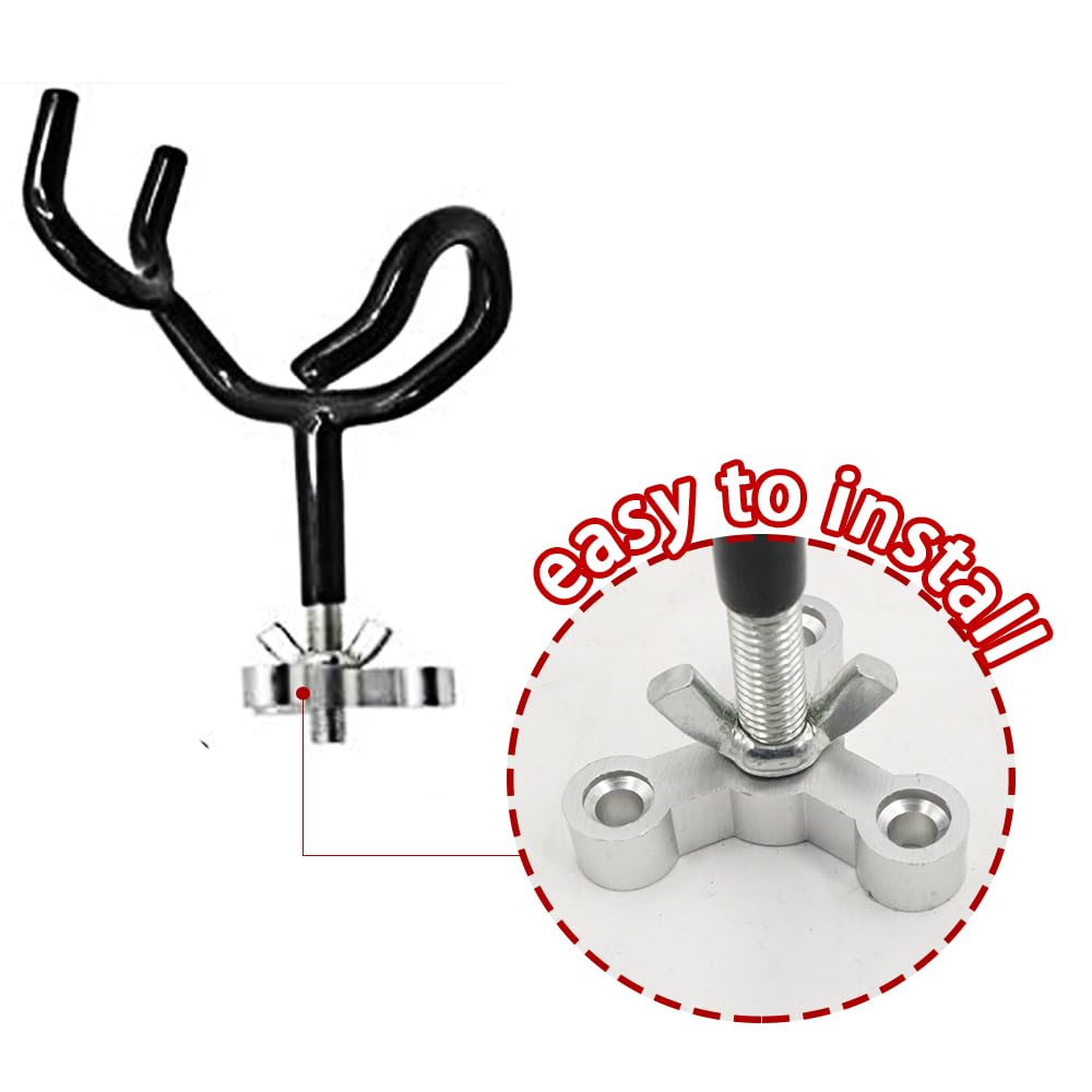 20-degree angled rod tip prevents water dipping
