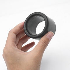 Top view installed on tube, fits about 2 inches outer diameter