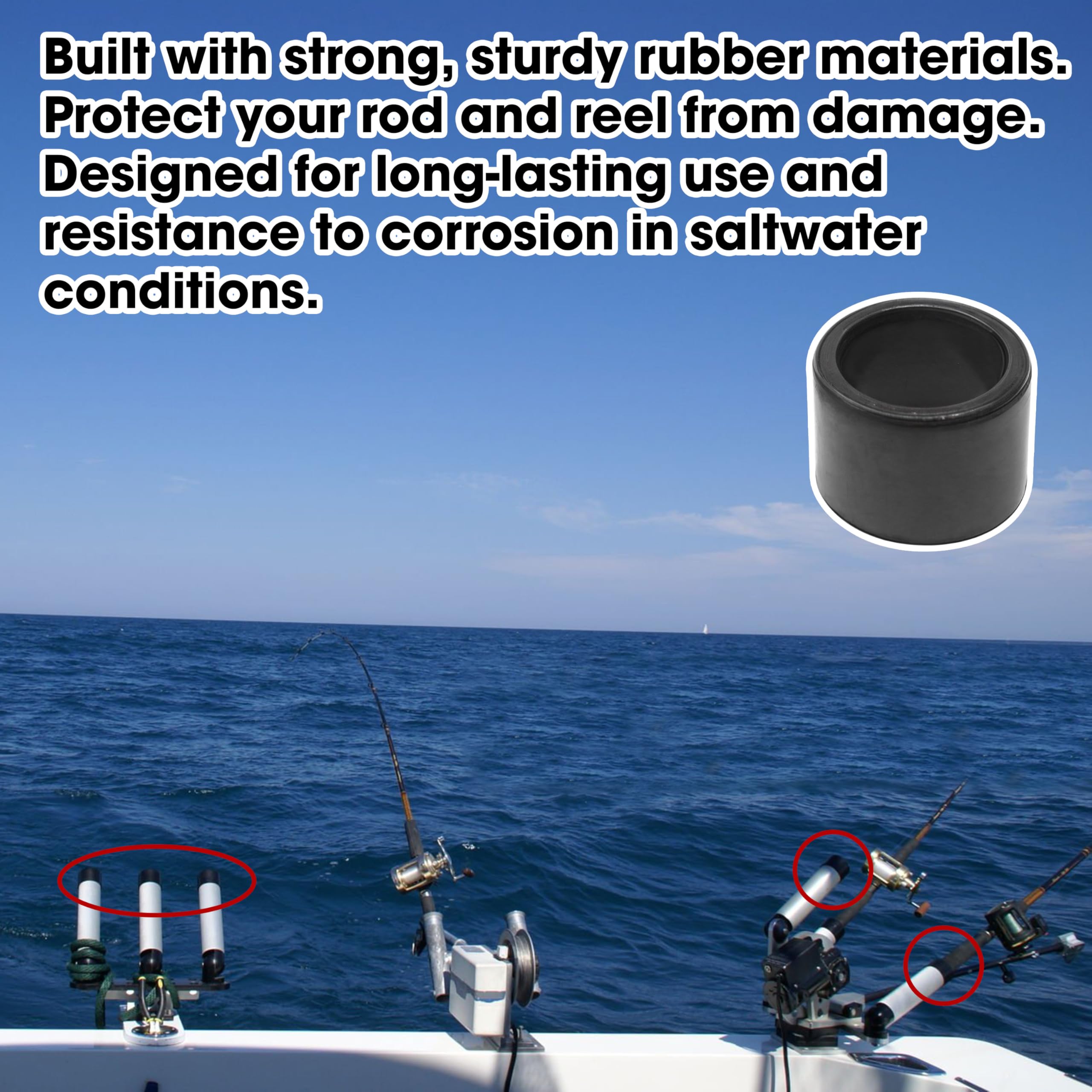 10-piece set for bait boards and pole rest holders