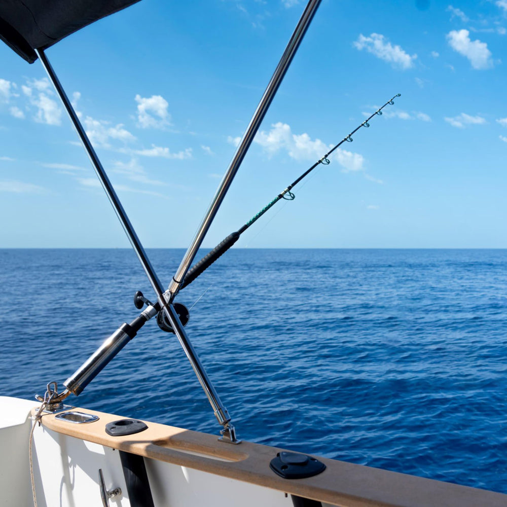 Packaging image of black rod holder cap kit