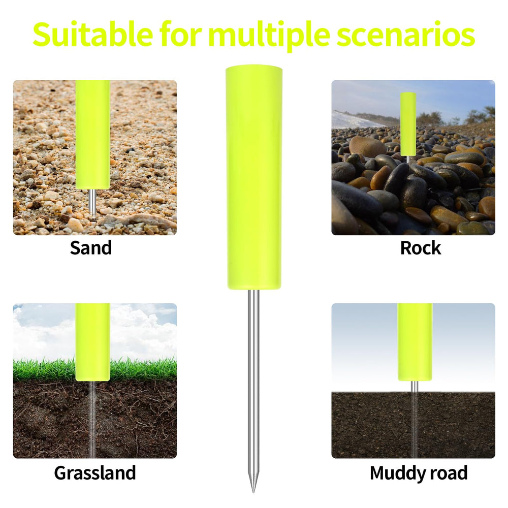 Alarm bells included for bite alerts on fishing setup