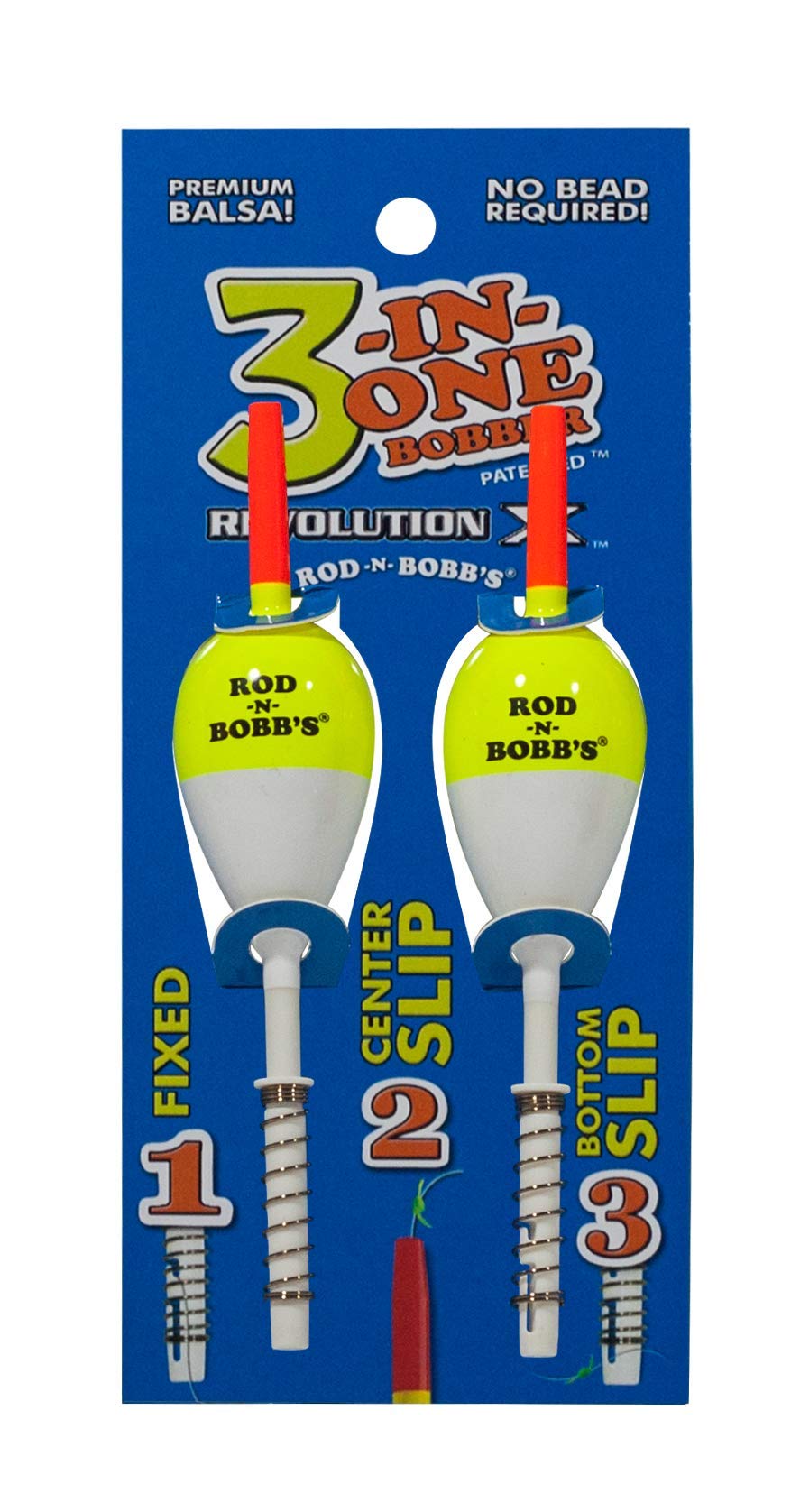 Rod-N-Bobb's 3-in-1 Revolution X bobber, ready for versatile setups and bite detection