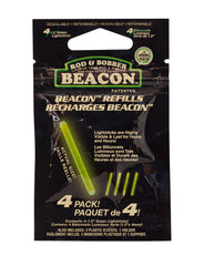 Rod-N-Bobb's Beacon Refill green glow in a resealable pack for night fishing.