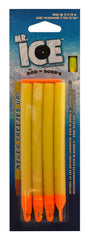 Rod-N-Bobb's Mr Ice Bobber in bright yellow for ice fishing visibility.