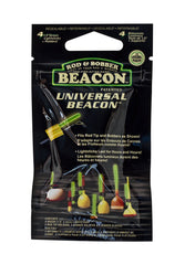 Rod-N-Bobb's tackle beacon 4-pack with green LightSticks for night fishing.