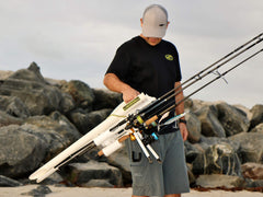 Rod-Runner Express 3 Carrier side view with three rods