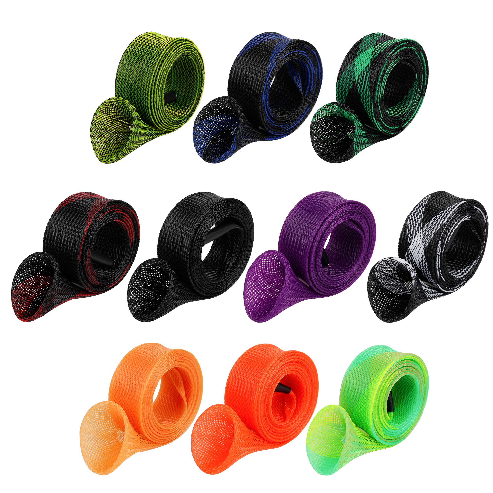 Kiikooll Rod Sock packaging displaying 10 colors