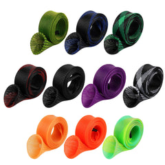 Rod Sock sleeve in solid black color