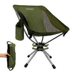 RODANNY 360-swivel chair assembled for easy panoramic outdoor viewing.