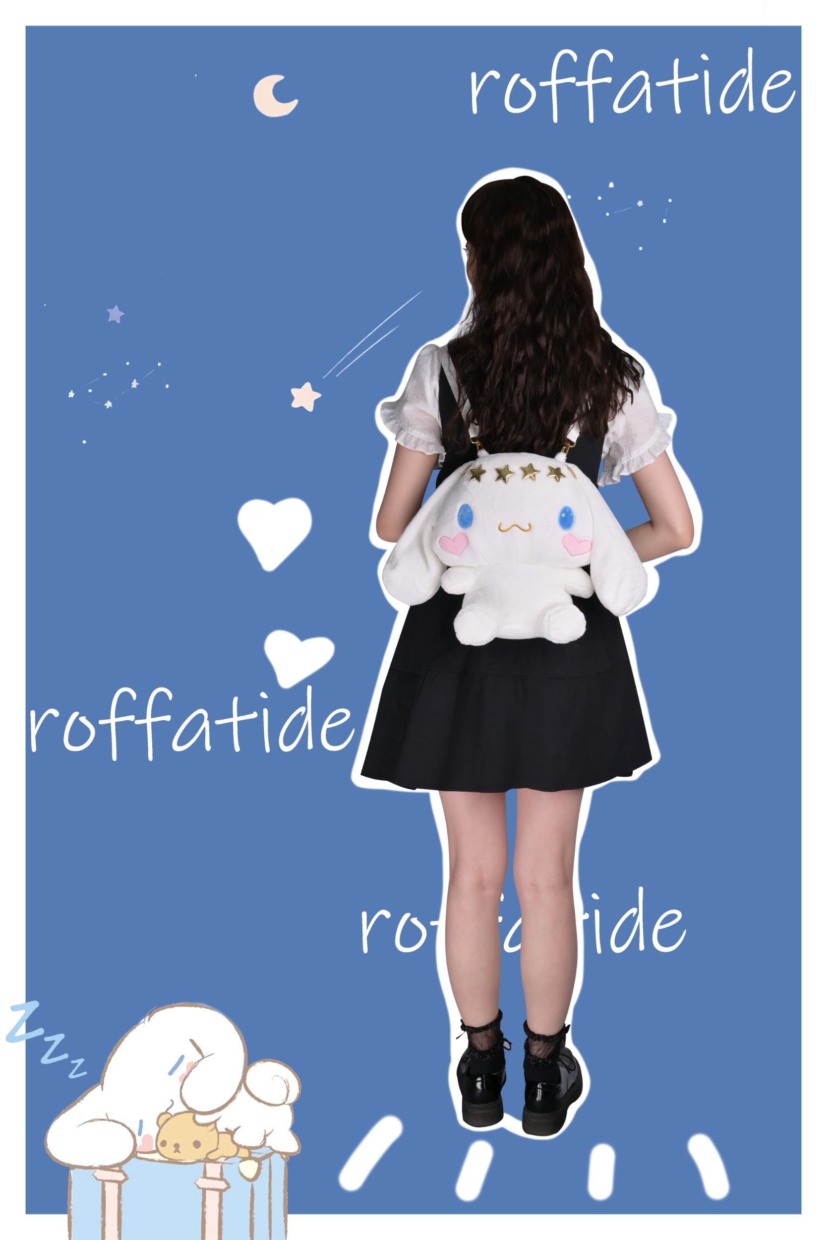 Roffatide gift-ready stuffed backpack, great for birthdays.