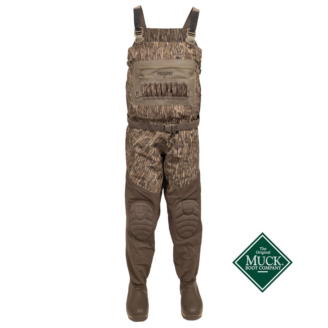 Rogers NXT knee and seat reinforcements protect during rugged field moves
