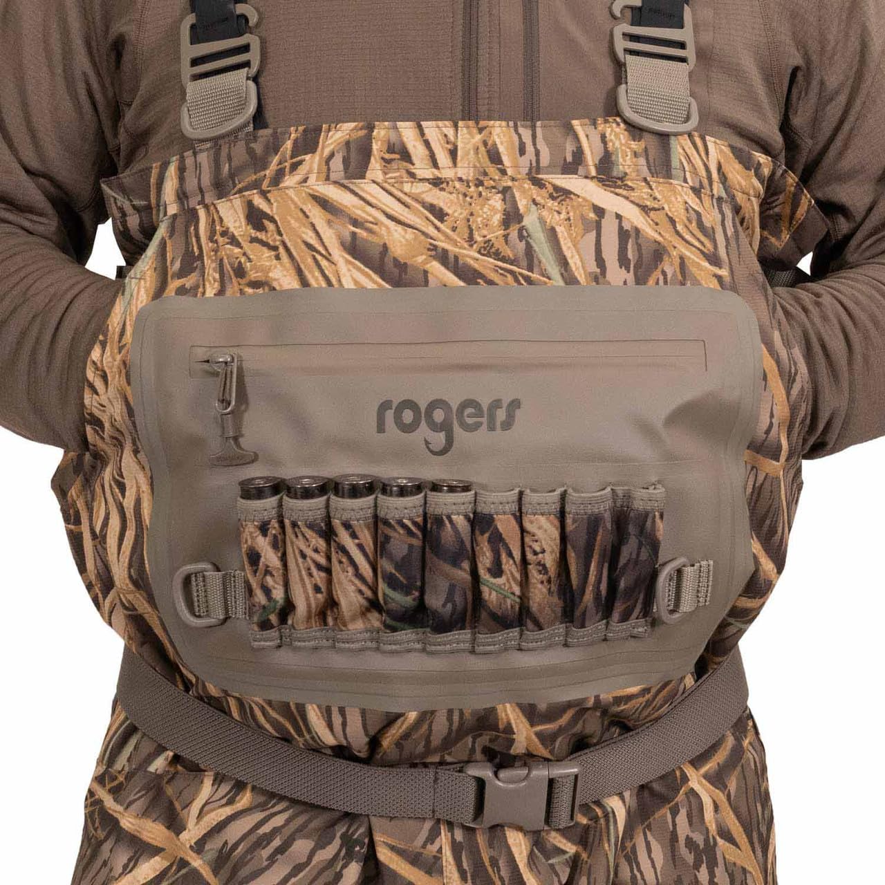 Rogers NXT magnetic handwarmer pocket keeps hands warm between moves