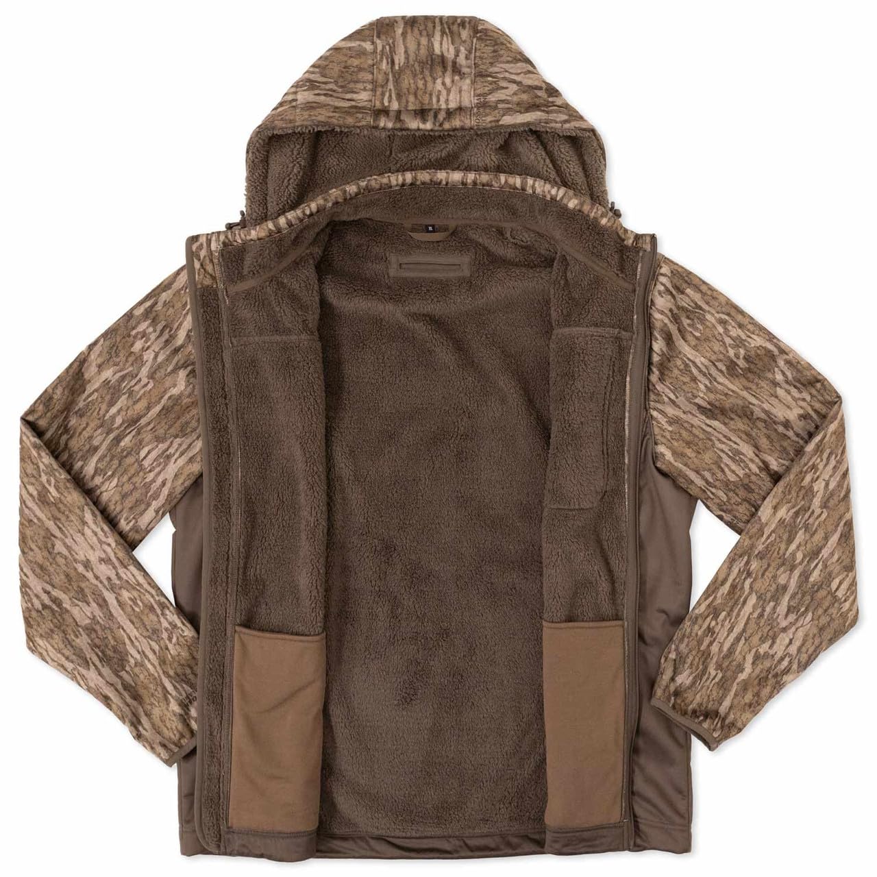 Rogers Terik G2 Whitetail Jacket lower hand pockets keep hands warm.