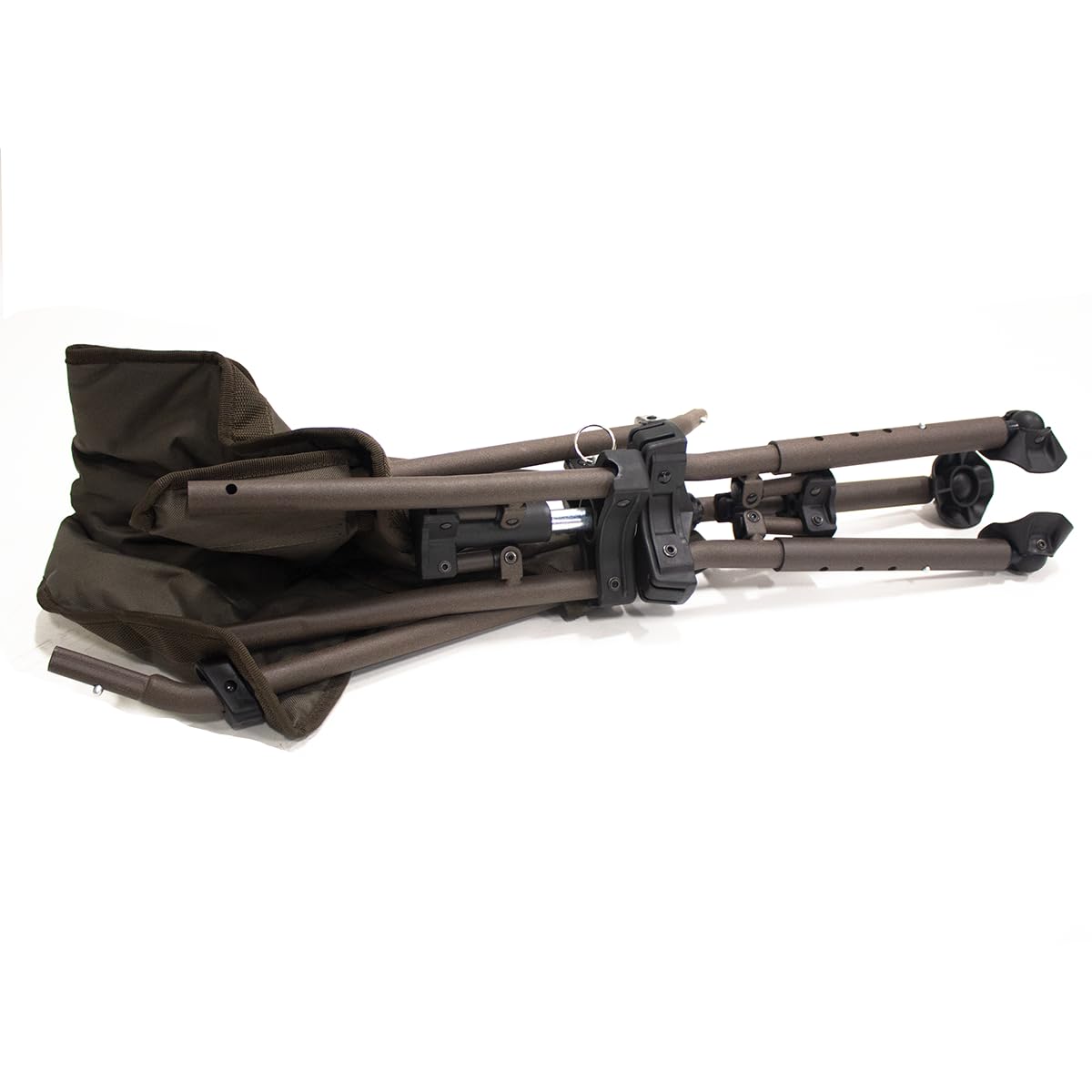 Rogers Tough Hunter brown on-trail view shows compact, easy-to-carry design