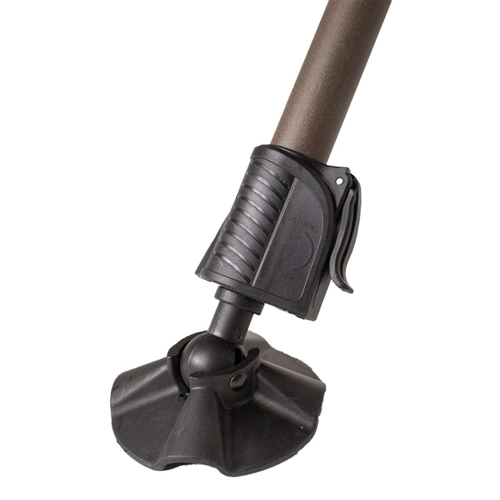 Rogers Tough Hunter 360 swivel seat with adjustable feet for leveling