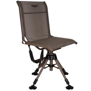 Rogers Tough Hunter 360 swivel seat durable steel frame in outdoor setting