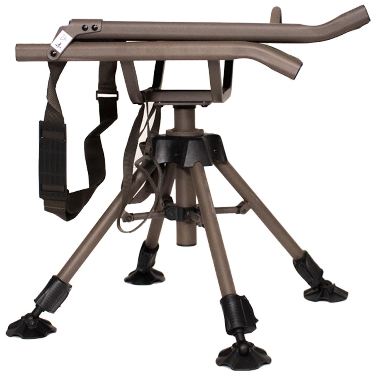 Rogers Tough Hunter 360 swivel seat at 17.5 inch seat height for comfort