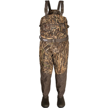 Rogers Toughman 2-in-1 insulated waders, front view, designed for all-season warmth and mobility.