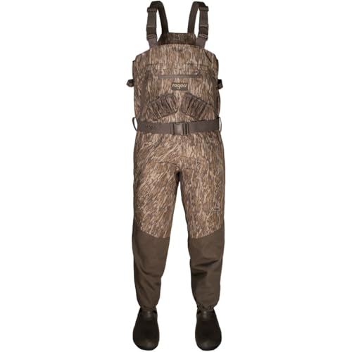 Rogers Toughman 2-in-1 waders with adjustable shoulder straps for secure, comfortable fit.
