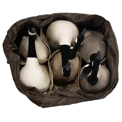 Rogers Toughman 6-slot goose decoy bag back view shows protective construction.