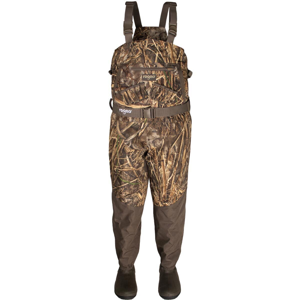 Rogers Toughman abrasion-resistant knees and shin protectors extend wader life