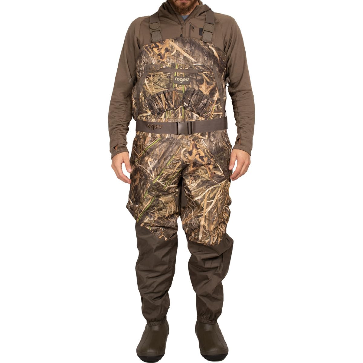 Rogers Toughman external zippered pocket holds small gear securely