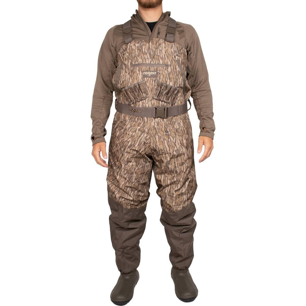 Rogers Toughman lined hand warmer pocket adds comfortable warmth