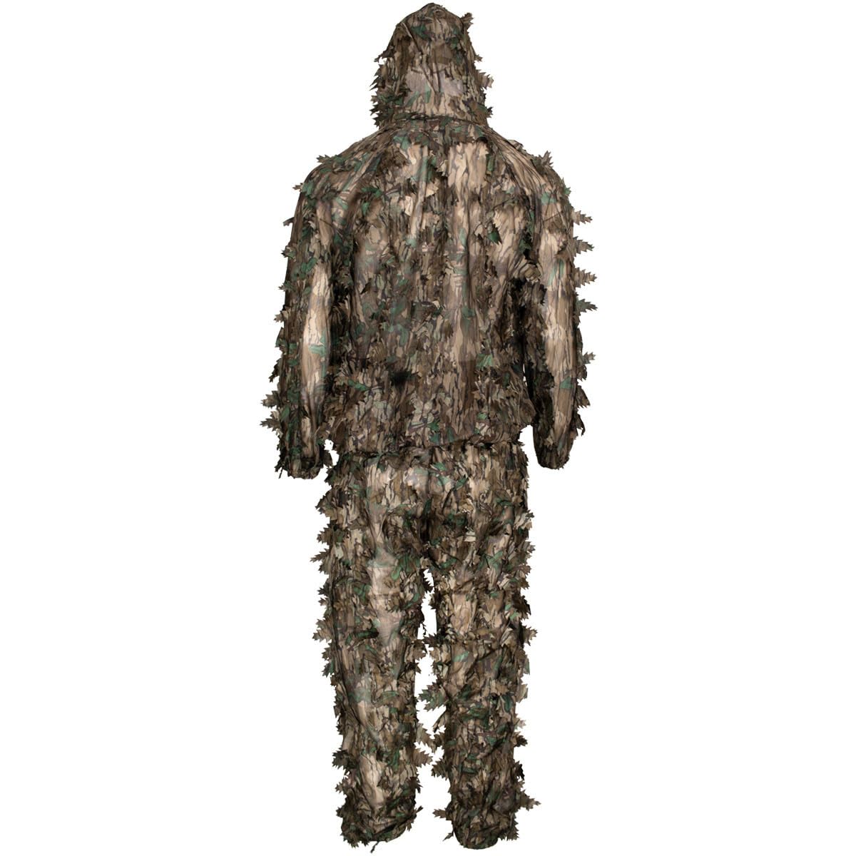 Rogers Verdant Leafy Suit 3D leaf camo texture blends with foliage