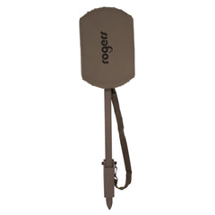 Rogers Workin' Man mud seat fold-out supports improve stability.