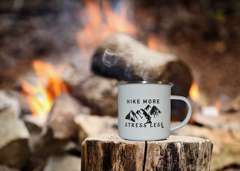 Rogue River Tactical camping coffee mug for hiking and fishing trips