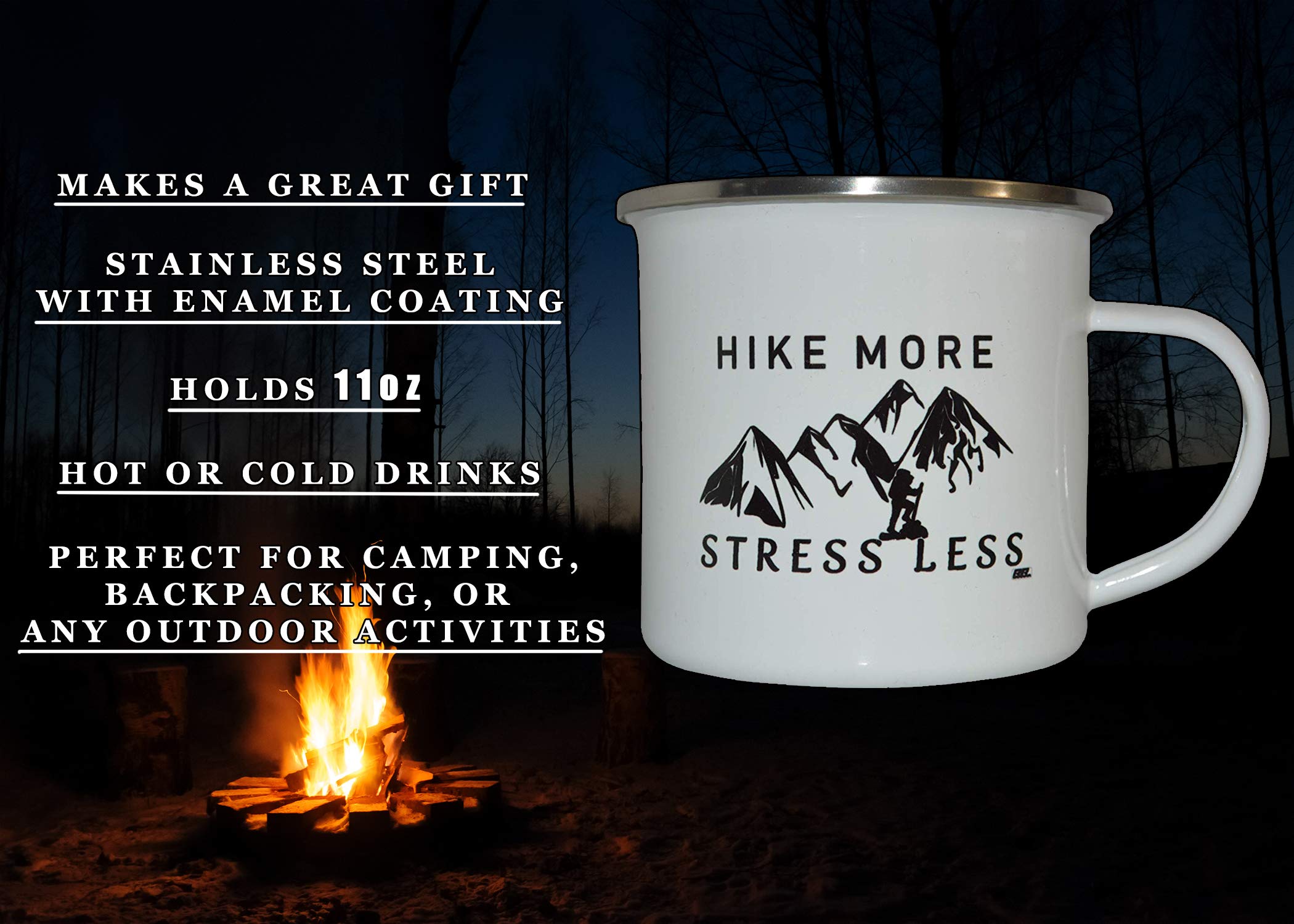 Rogue River Tactical stainless steel camp mug doubles as a compact bowl