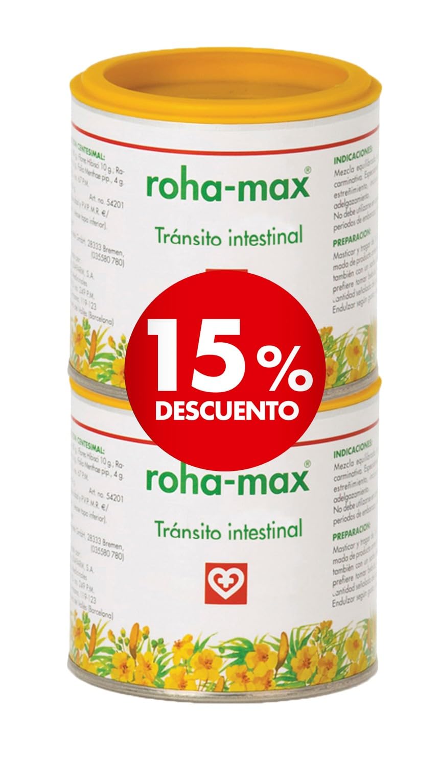 Roha Max 60g Duplo pack for convenient, ready-to-use blend