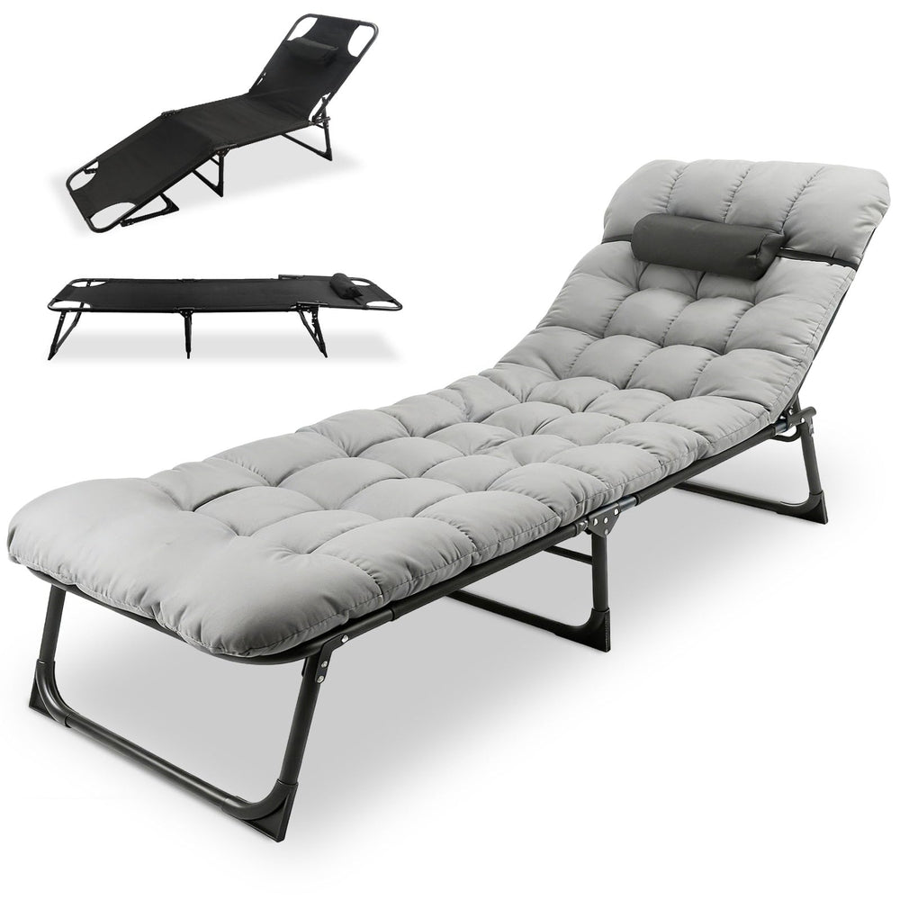 Roixeeds camping cot adults assembled with sturdy support for camping or guests
