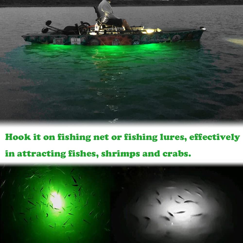 Rojuna Deep Drop Light LED – Green, 1.7 in, image 2 of 7