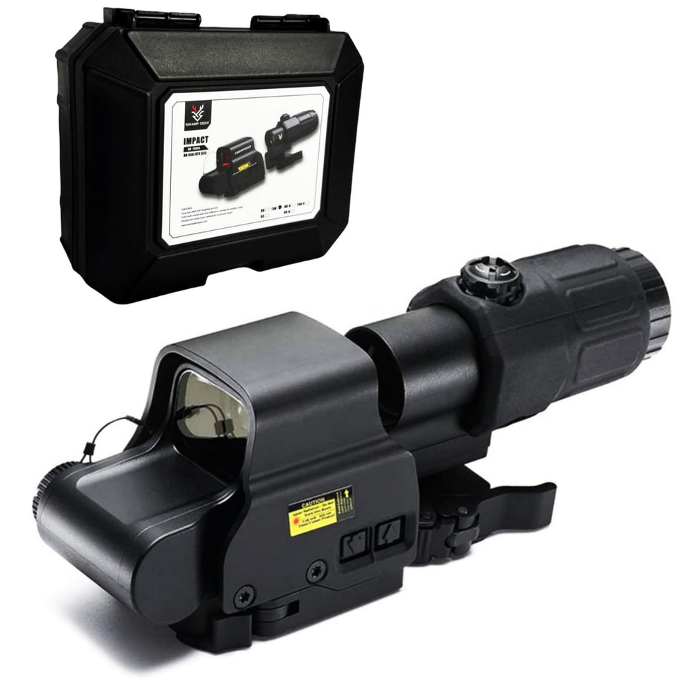 Rokilacen 558 red dot sight front view for fast target acquisition.